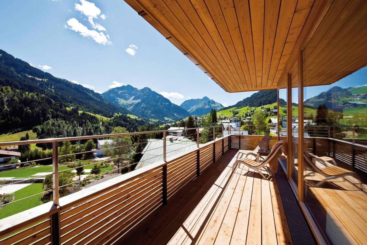 A-Rosa Ifen Hotel Kleinwalsertal Hirschegg  Dış mekan fotoğraf View from the hotel